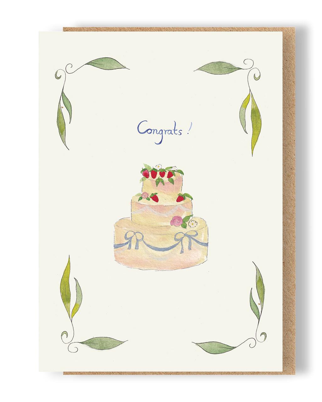 Strawberry Wedding Cake