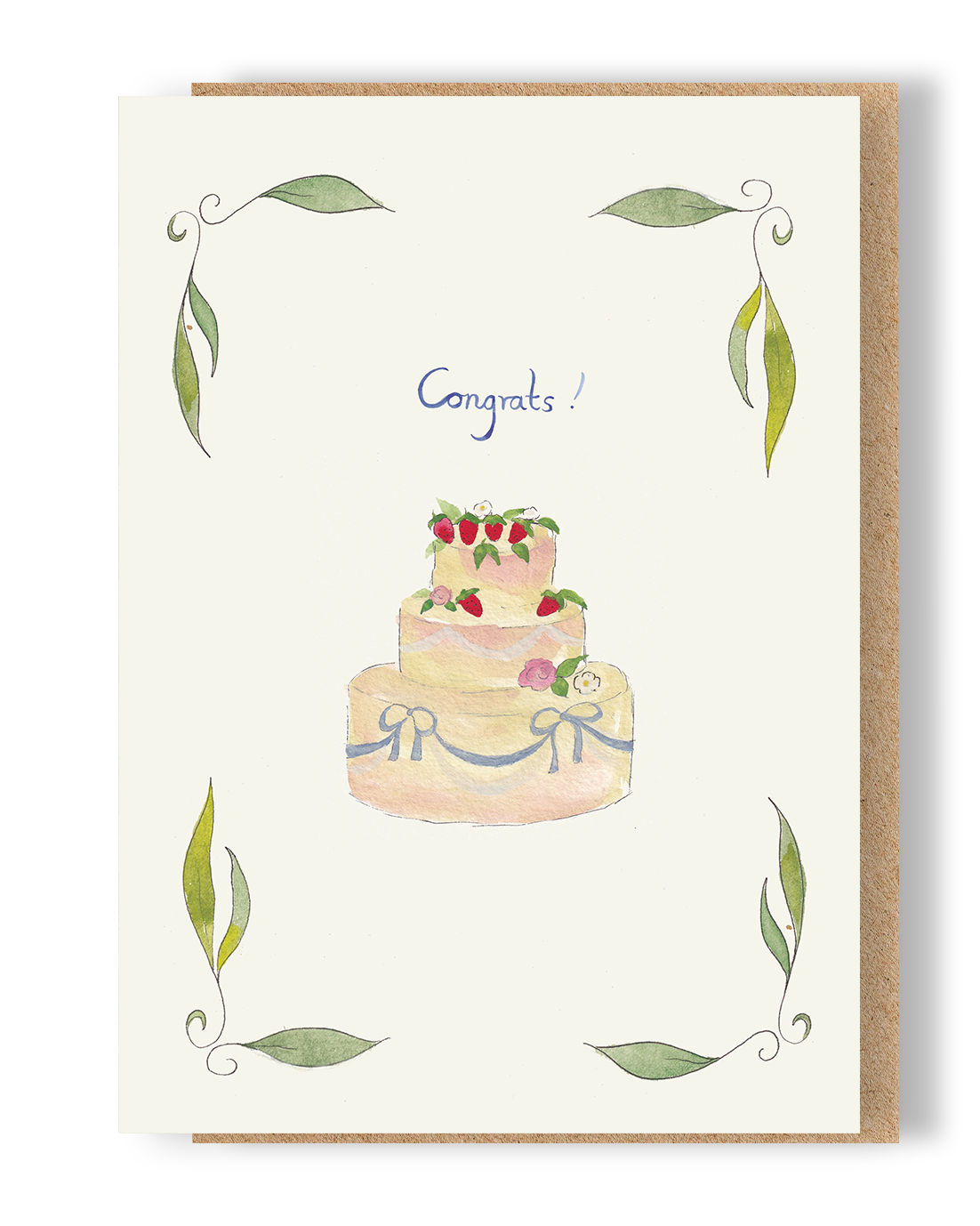 Strawberry Wedding Cake