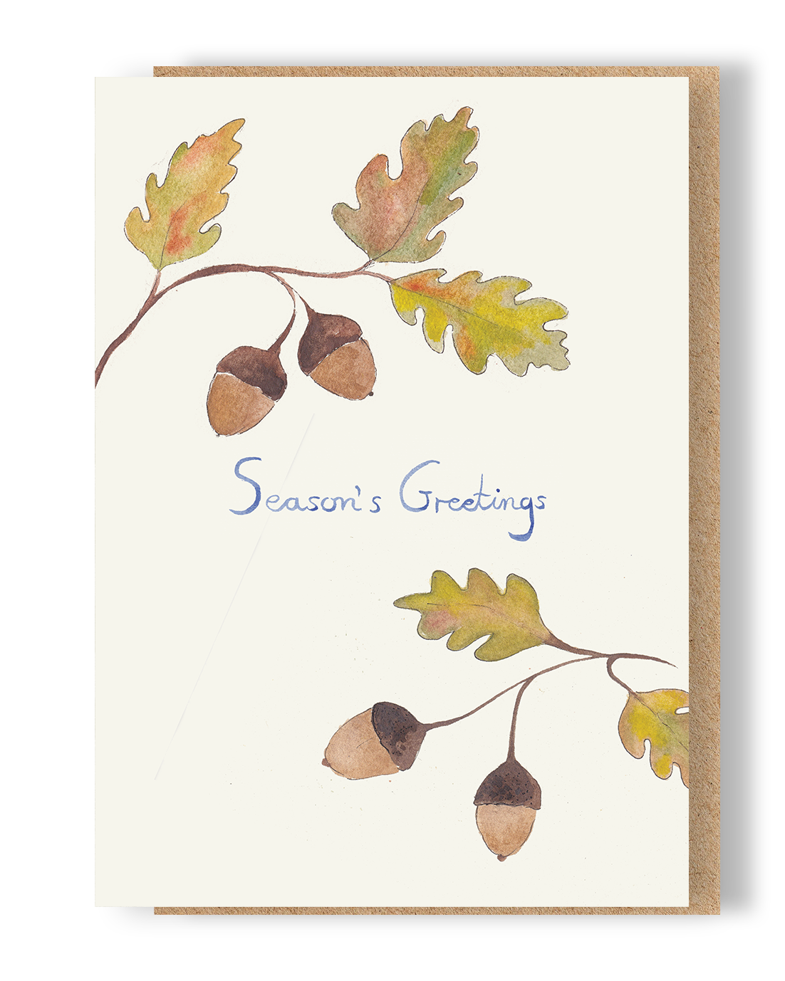 Season's Greetings Acorn